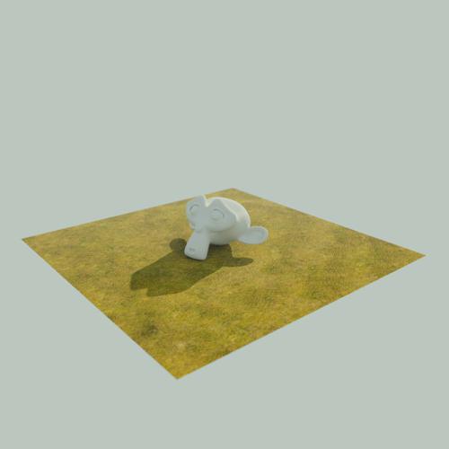 High Res Tillable Grass Texture and Material preview image